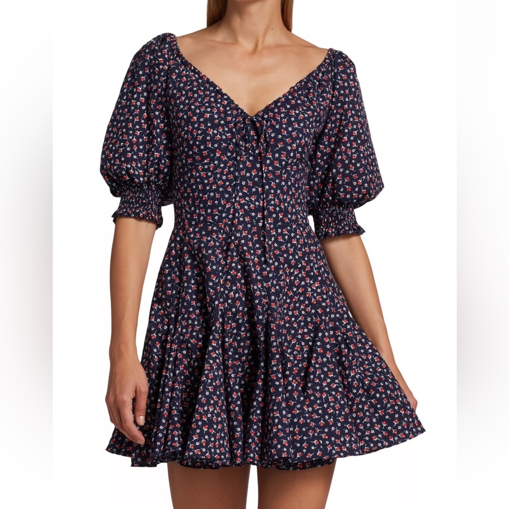 Polo by Ralph Lauren Navy Floral Dress